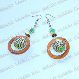 Philippines Jewelry wood earring